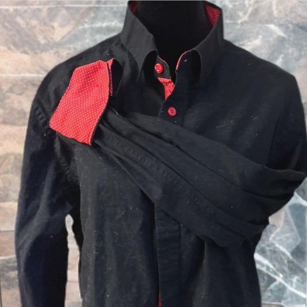 Men’s button up Alex vando shirt